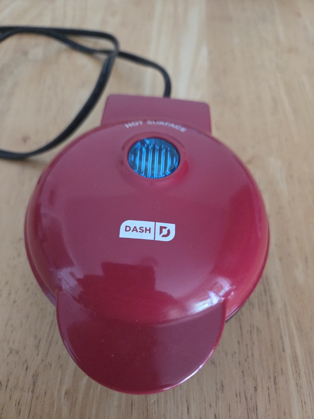 Heart DASH Red Mini Waffle Maker